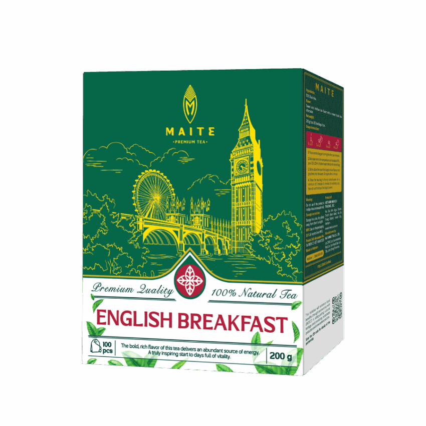 ENGLISH BREAKFAST MAITE - WRAPPED BAGS