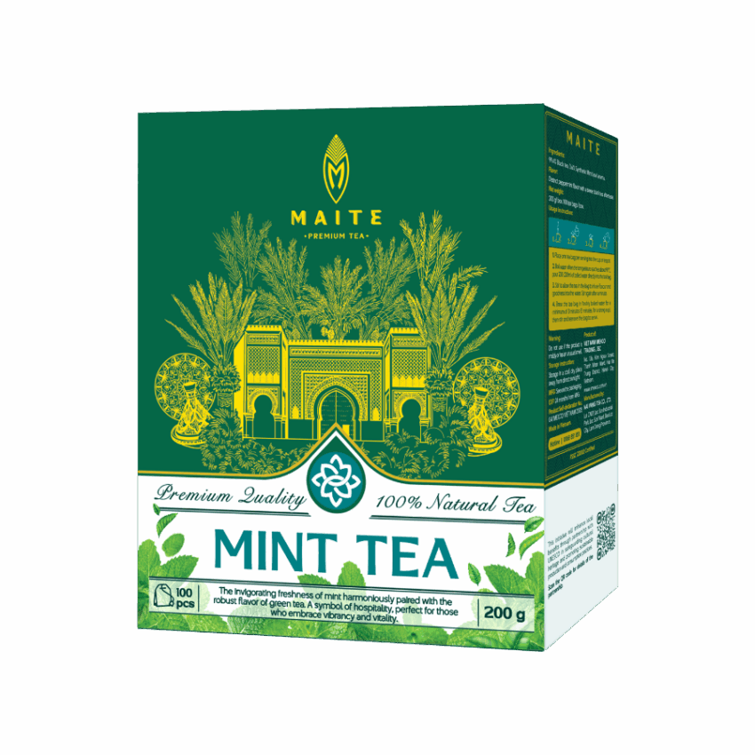 MINT TEA MAITE - WRAPPED BAGS