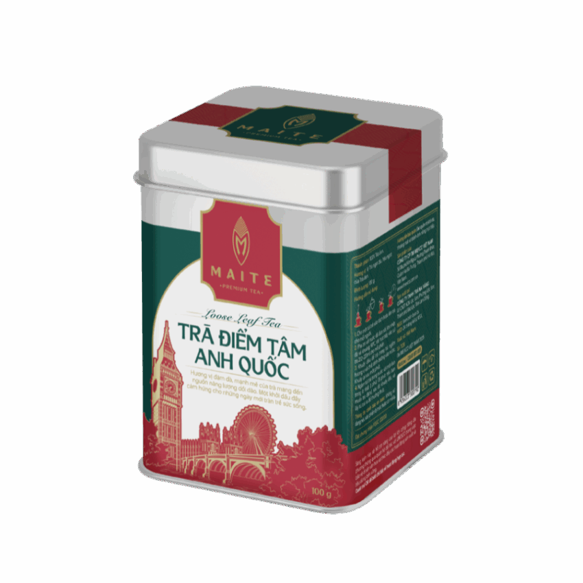 Trà lá cao cấp Điểm Tâm Anh Quốc 100g