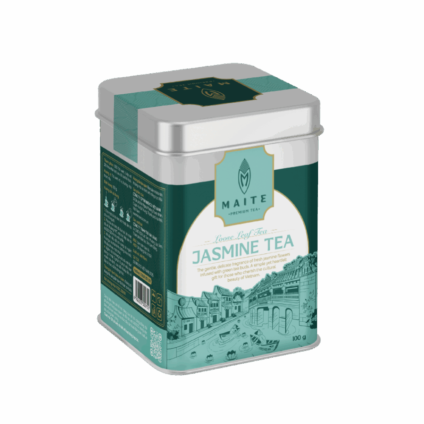 Trà Lá Cao Cấp Nhài Maite 100 g - Jasmine Tea