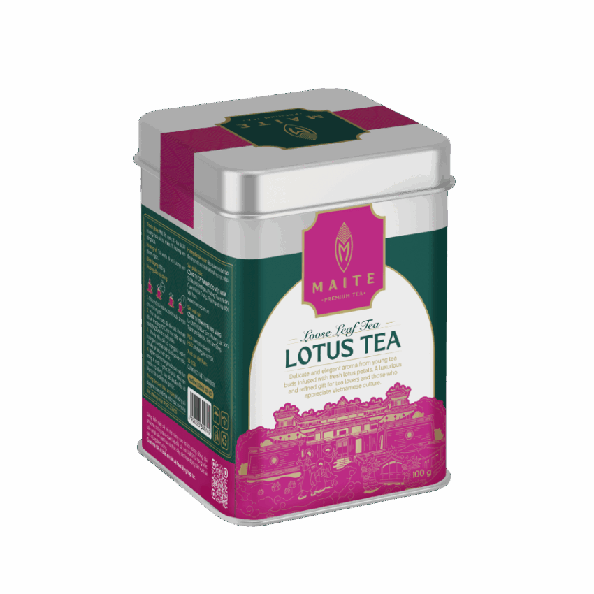 Trà lá cao cấp Sen Maite - Lotus Tea - 100g