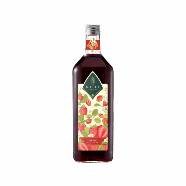 Trà dâu cô đặc Maite - Strawberry Tea - 1L