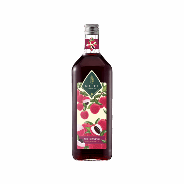 Trà hương vải Maite - Lychee Flvored Tea - concentrated tea - 1L