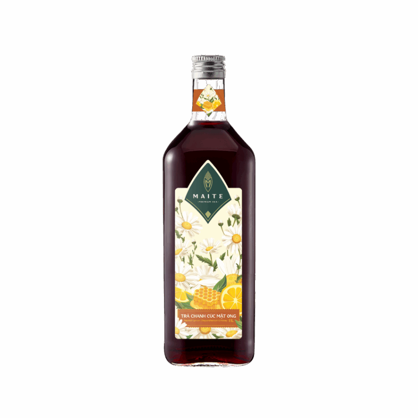 Trà Cô Đặc Chanh Cúc Mật Ong - Tea with lemon, chrysanthemum and honey - 1L