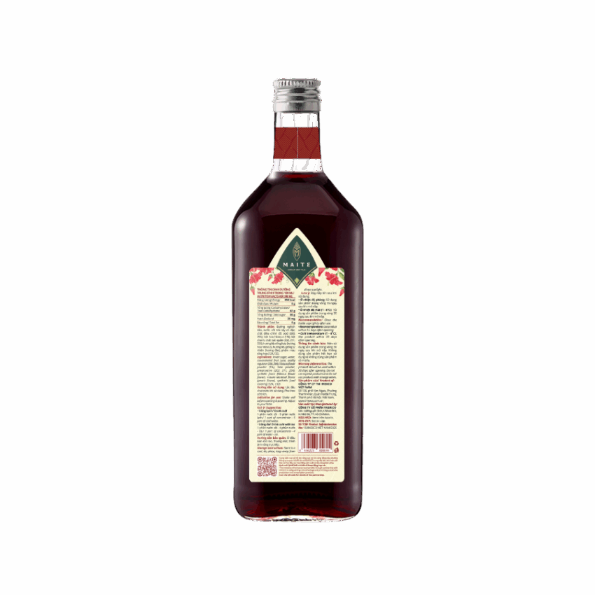 Trà hoa Hibicus hương đào - Lychee Flavored Tea - 1L